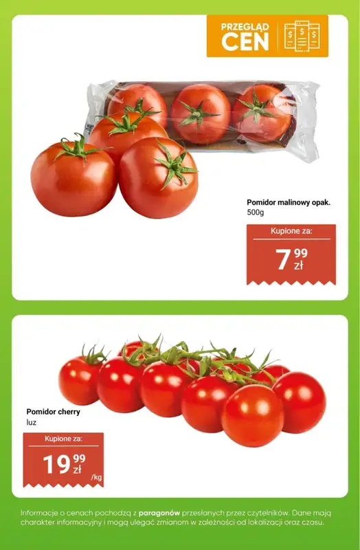 Dino - gazetka promocyjna Owoce i warzywa - przegląd cen  do niedzieli 21.12 - strona 11