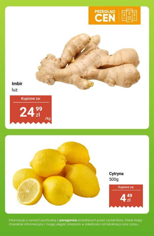 Dino - gazetka promocyjna Owoce i warzywa - przegląd cen  do niedzieli 21.12 - strona 9