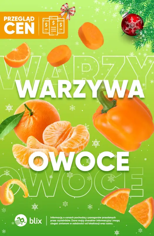 Dino - gazetka promocyjna Owoce i warzywa - przegląd cen  