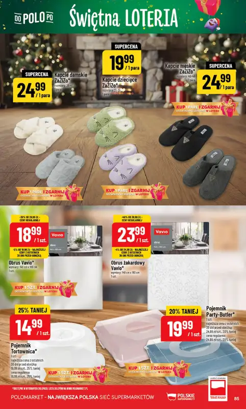 POLOmarket - gazetka promocyjna Gazetka od środy 10.12 do wtorku 16.12 - strona 85