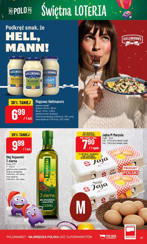 POLOmarket - gazetka promocyjna Gazetka od środy 10.12 do wtorku 16.12 - strona 47