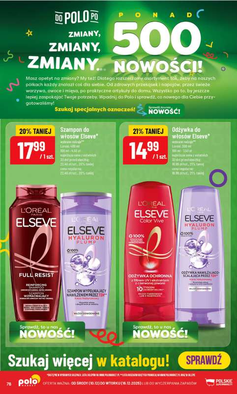 POLOmarket - gazetka promocyjna Gazetka od środy 10.12 do wtorku 16.12 - strona 78