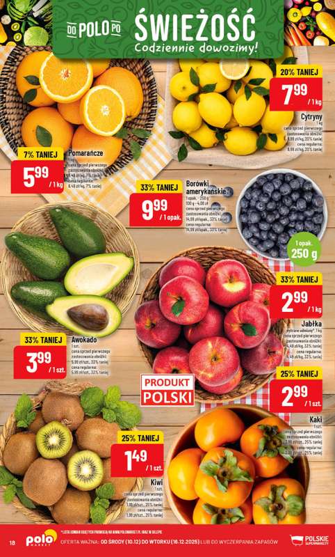 POLOmarket - gazetka promocyjna Gazetka od środy 10.12 do wtorku 16.12 - strona 18