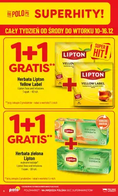 POLOmarket - gazetka promocyjna Gazetka od środy 10.12 do wtorku 16.12 - strona 6