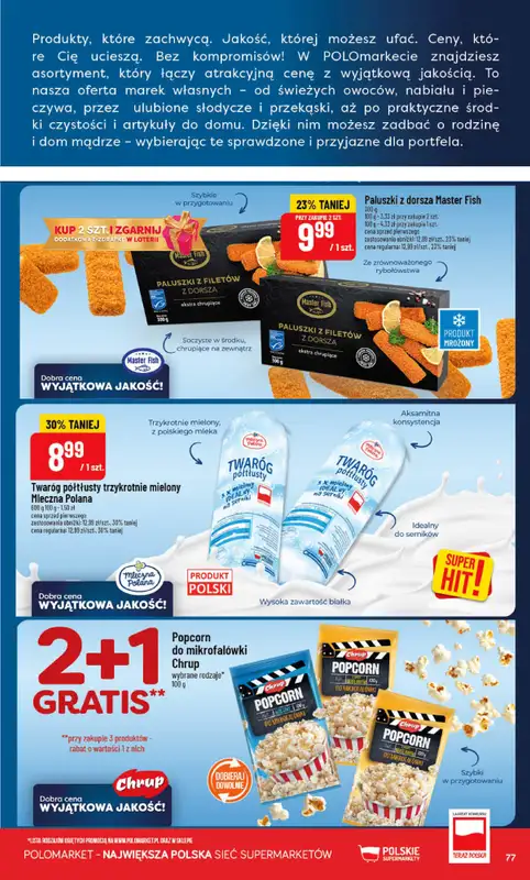 POLOmarket - gazetka promocyjna Gazetka od środy 10.12 do wtorku 16.12 - strona 77