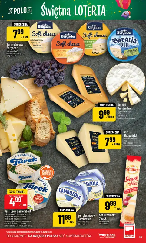 POLOmarket - gazetka promocyjna Gazetka od środy 10.12 do wtorku 16.12 - strona 43