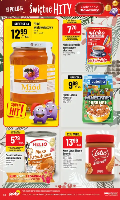 POLOmarket - gazetka promocyjna Gazetka od środy 10.12 do wtorku 16.12 - strona 50