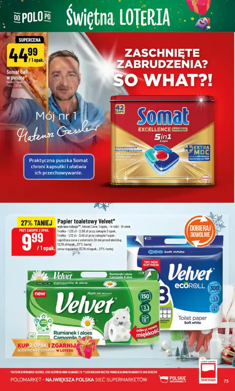 POLOmarket - gazetka promocyjna Gazetka od środy 10.12 do wtorku 16.12 - strona 73