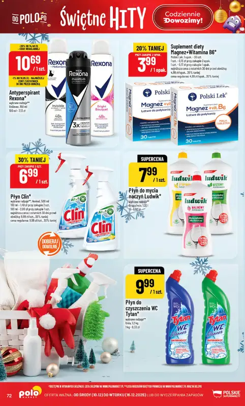 POLOmarket - gazetka promocyjna Gazetka od środy 10.12 do wtorku 16.12 - strona 72