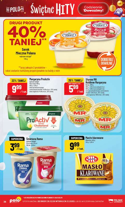 POLOmarket - gazetka promocyjna Gazetka od środy 10.12 do wtorku 16.12 - strona 38