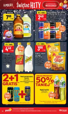 POLOmarket - gazetka promocyjna Gazetka od środy 10.12 do wtorku 16.12 - strona 64
