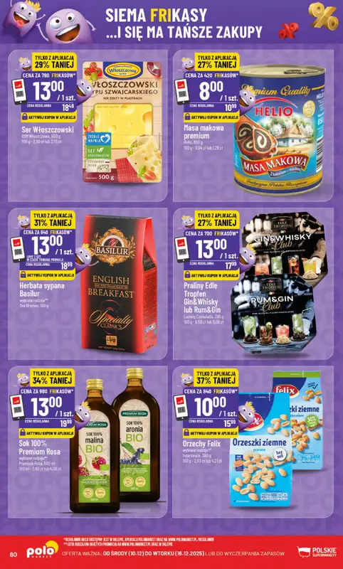 POLOmarket - gazetka promocyjna Gazetka od środy 10.12 do wtorku 16.12 - strona 80