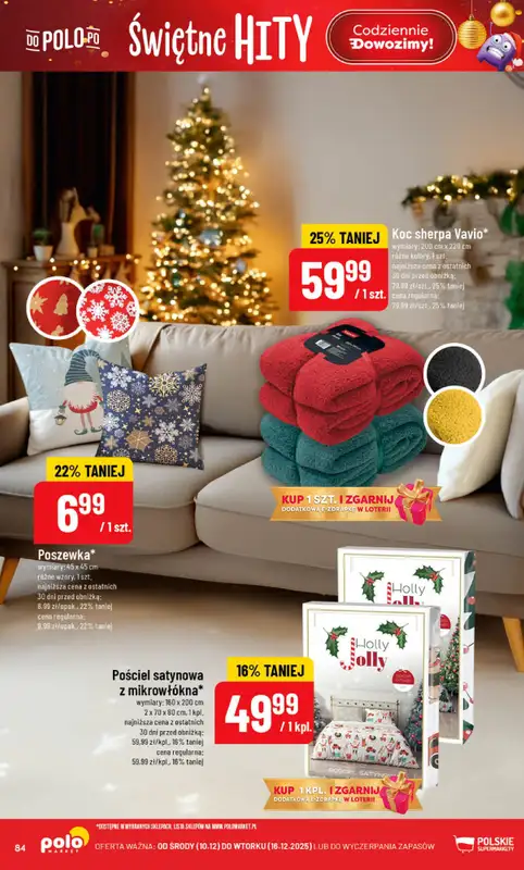 POLOmarket - gazetka promocyjna Gazetka od środy 10.12 do wtorku 16.12 - strona 84
