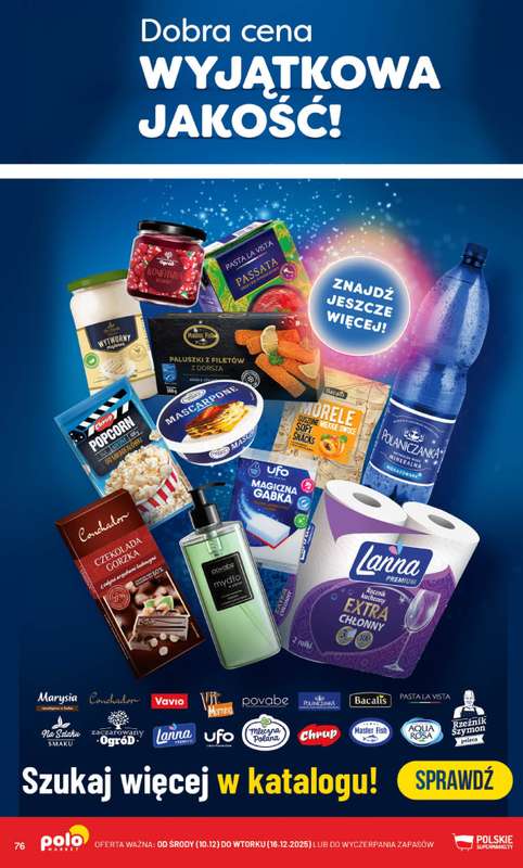 POLOmarket - gazetka promocyjna Gazetka od środy 10.12 do wtorku 16.12 - strona 76