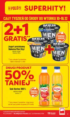 POLOmarket - gazetka promocyjna Gazetka od środy 10.12 do wtorku 16.12 - strona 11
