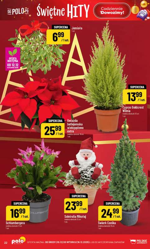 POLOmarket - gazetka promocyjna Gazetka od środy 10.12 do wtorku 16.12 - strona 22
