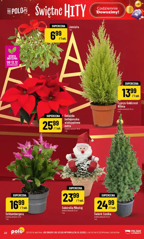POLOmarket - gazetka promocyjna Gazetka od środy 10.12 do wtorku 16.12 - strona 22