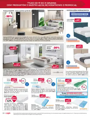 Salony Agata - gazetka promocyjna Już 19.12 Wielkie Otwarcie Agaty w Ełku! od piątku 19.12 do poniedziałku 05.01 - strona 10