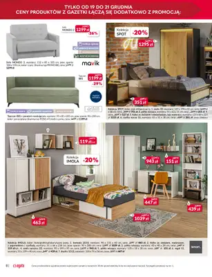 Salony Agata - gazetka promocyjna Już 19.12 Wielkie Otwarcie Agaty w Ełku! od piątku 19.12 do poniedziałku 05.01 - strona 8