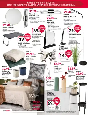 Salony Agata - gazetka promocyjna Już 19.12 Wielkie Otwarcie Agaty w Ełku! od piątku 19.12 do poniedziałku 05.01 - strona 14