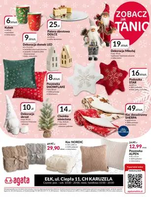 Salony Agata - gazetka promocyjna Już 19.12 Wielkie Otwarcie Agaty w Ełku! od piątku 19.12 do poniedziałku 05.01 - strona 16