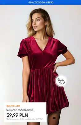 Sinsay - gazetka promocyjna -30% na WSZYSTKIE produkty z kategorii OFERTA MIESIĄCA od piątku 12.12  - strona 2