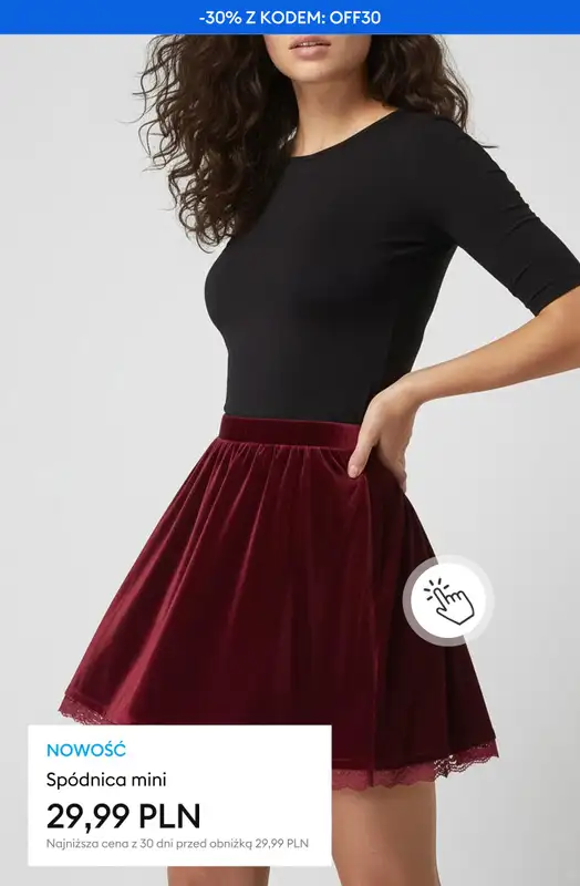 Sinsay - gazetka promocyjna -30% na WSZYSTKIE produkty z kategorii OFERTA MIESIĄCA od piątku 12.12  - strona 3