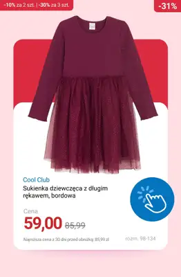 Smyk - gazetka promocyjna Ubrania i buty: -10% przy 2 szt. | -30% przy 3 szt. od piątku 12.12 do poniedziałku 15.12 - strona 6