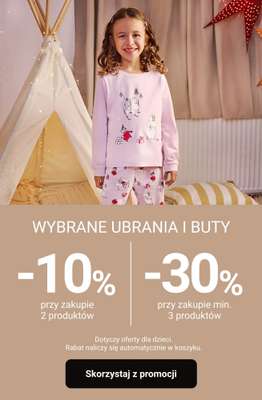 Smyk - gazetka promocyjna Ubrania i buty: -10% przy 2 szt. | -30% przy 3 szt. od piątku 12.12 do poniedziałku 15.12