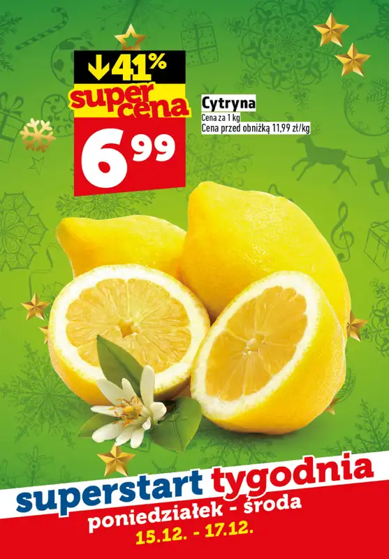 TOPAZ - gazetka promocyjna Superstart tygodnia od poniedziałku 15.12 do środy 17.12 - strona 3