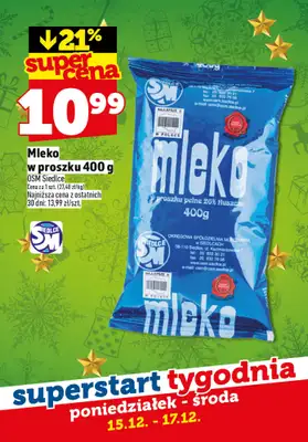 TOPAZ - gazetka promocyjna Superstart tygodnia od poniedziałku 15.12 do środy 17.12 - strona 4