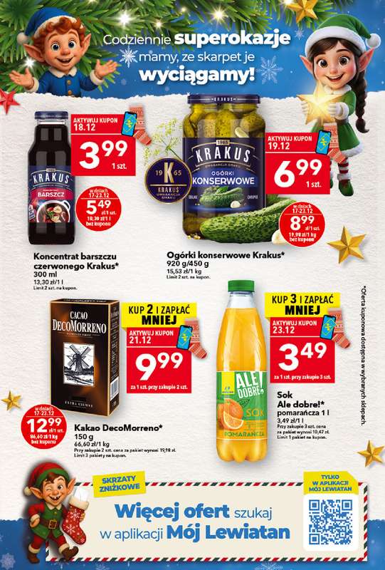 LEWIATAN - gazetka promocyjna MAMY TO w Lewiatanie od środy 17.12 do wtorku 23.12 - strona 3