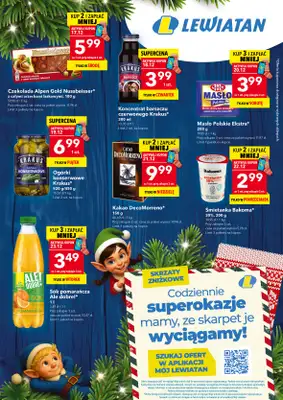 LEWIATAN - gazetka promocyjna Skrzaty Zniżkowe Lewiatana od środy 17.12 do wtorku 23.12