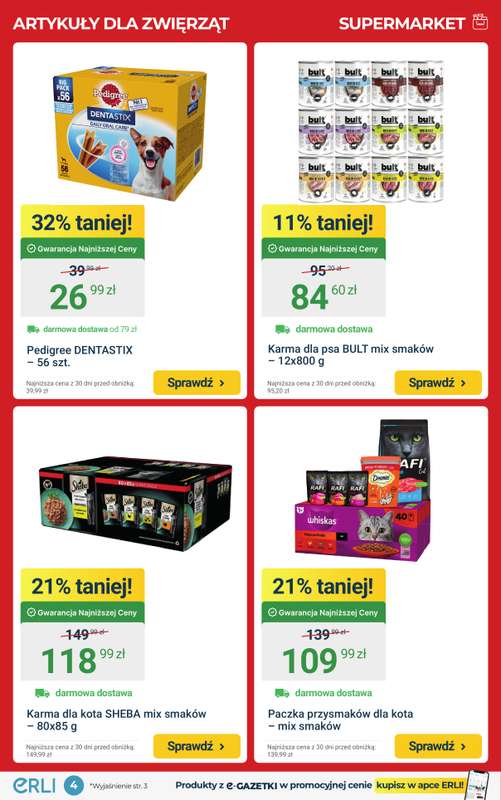 ERLI - gazetka promocyjna Świąteczne zakupy za mniej na ERLI! od poniedziałku 15.12 do niedzieli 21.12 - strona 4