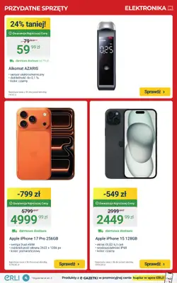 ERLI - gazetka promocyjna Złap HIT dnia oraz elektronikę i kuchenne sprzęty taniej! od poniedziałku 15.12 do niedzieli 21.12 - strona 4