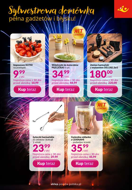 Poczta Polska - gazetka promocyjna Gazetka od poniedziałku 15.12 do niedzieli 28.12 - strona 5