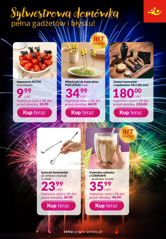 Poczta Polska - gazetka promocyjna Gazetka od poniedziałku 15.12 do niedzieli 28.12 - strona 5