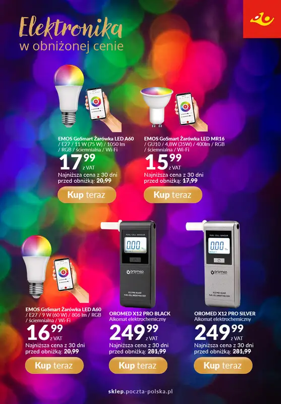 Poczta Polska - gazetka promocyjna Gazetka od poniedziałku 15.12 do niedzieli 28.12 - strona 7