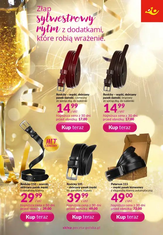 Poczta Polska - gazetka promocyjna Gazetka od poniedziałku 15.12 do niedzieli 28.12 - strona 6