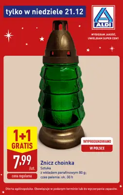 Aldi - gazetka promocyjna Super oferty na  niedzielę! od niedzieli 21.12 do niedzieli 21.12 - strona 5