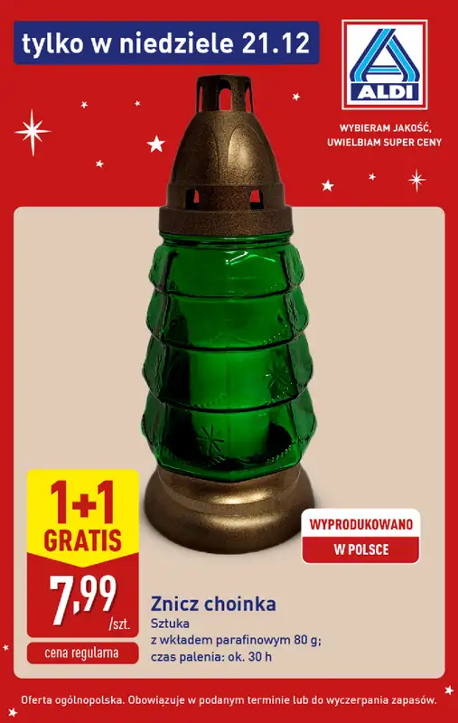 Aldi - gazetka promocyjna Super oferty na  niedzielę! od niedzieli 21.12 do niedzieli 21.12 - strona 5