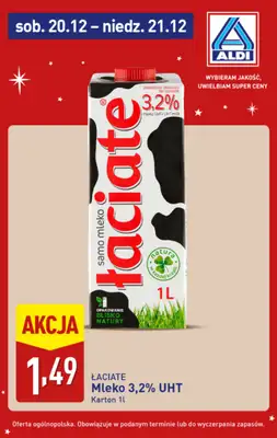 Aldi - gazetka promocyjna Super oferty na sobotę i niedzielę! od soboty 20.12 do niedzieli 21.12 - strona 3