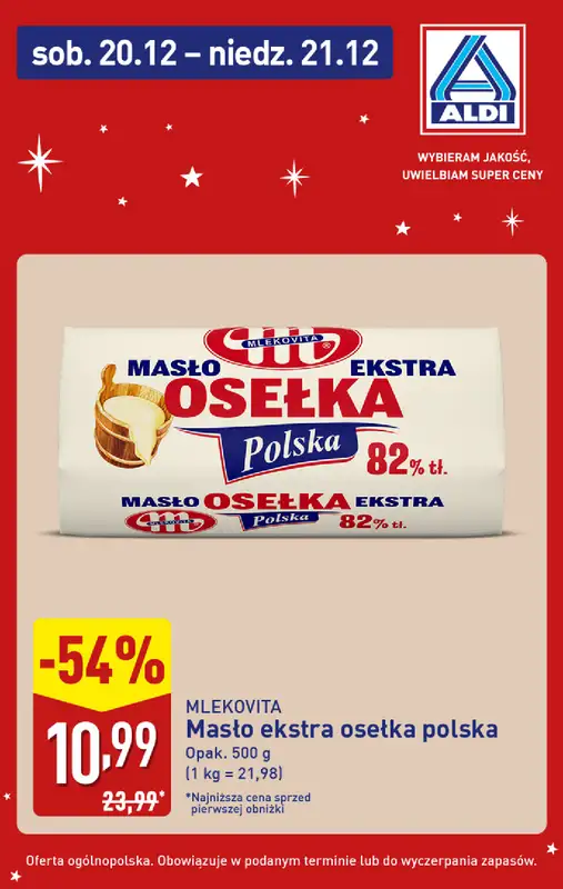 Aldi - gazetka promocyjna Super oferty na sobotę i niedzielę! od soboty 20.12 do niedzieli 21.12 - strona 4