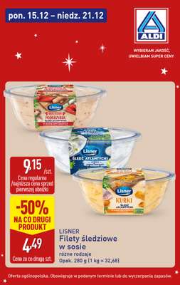 Aldi - gazetka promocyjna Śledź okazje w super cenach Aldi! od poniedziałku 15.12 do niedzieli 21.12 - strona 6