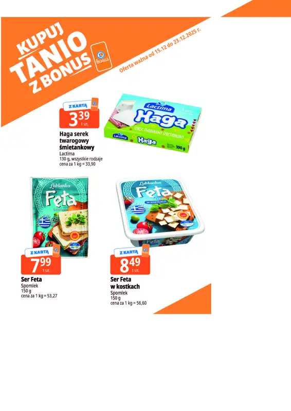 Leclerc - gazetka promocyjna Oferta E.Leclerc I Kupuj tanio z bonus od poniedziałku 15.12 do wtorku 23.12 - strona 27