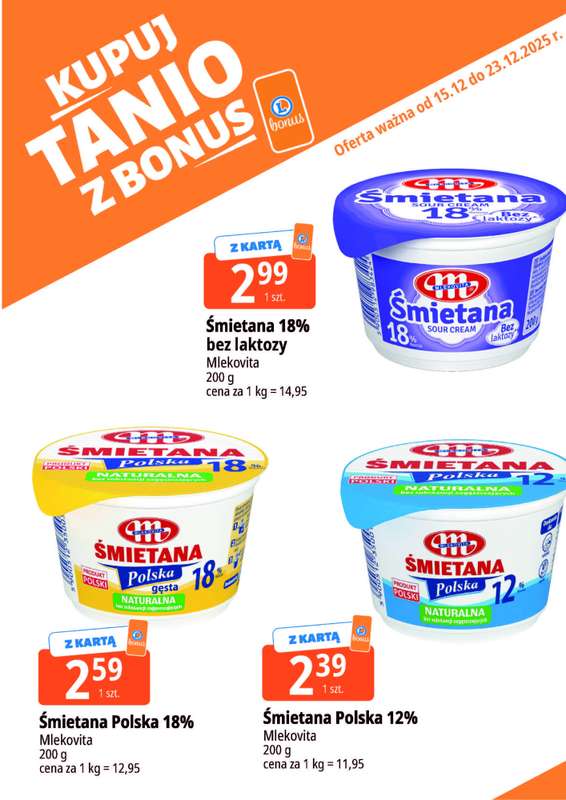 Leclerc - gazetka promocyjna Oferta E.Leclerc I Kupuj tanio z bonus od poniedziałku 15.12 do wtorku 23.12 - strona 36