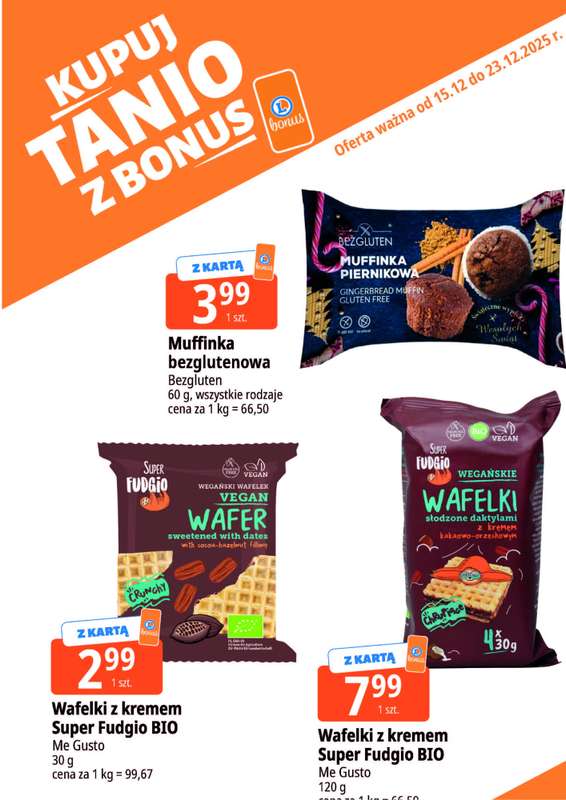 Leclerc - gazetka promocyjna Oferta E.Leclerc I Kupuj tanio z bonus od poniedziałku 15.12 do wtorku 23.12 - strona 8