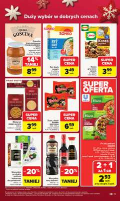 Carrefour - gazetka promocyjna Gazetka Carrefour od poniedziałku od poniedziałku 15.12 do wtorku 23.12 - strona 39