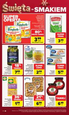 Carrefour - gazetka promocyjna Gazetka Carrefour od poniedziałku od poniedziałku 15.12 do wtorku 23.12 - strona 38