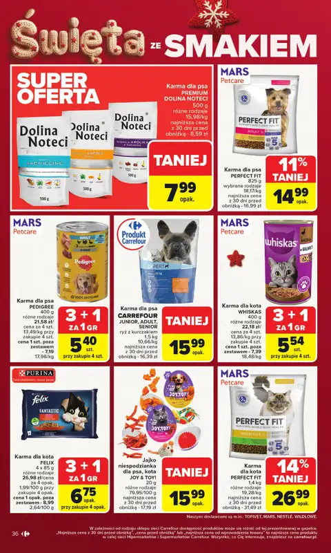 Carrefour - gazetka promocyjna Gazetka Carrefour od poniedziałku od poniedziałku 15.12 do wtorku 23.12 - strona 40